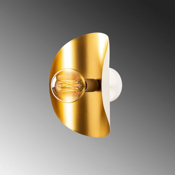 OPVIQ Zidna lampa Sivani MR 840, bela/zlatna - EP3004660