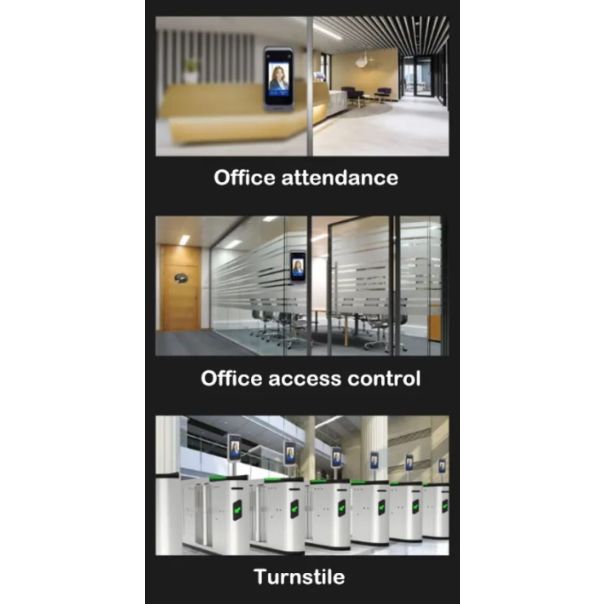 GEMBIRD Šifrator SMART-KPS-ATTENDANCE MACHINE-EF-S500 Dinamičko prepoznavanje lica - 44602