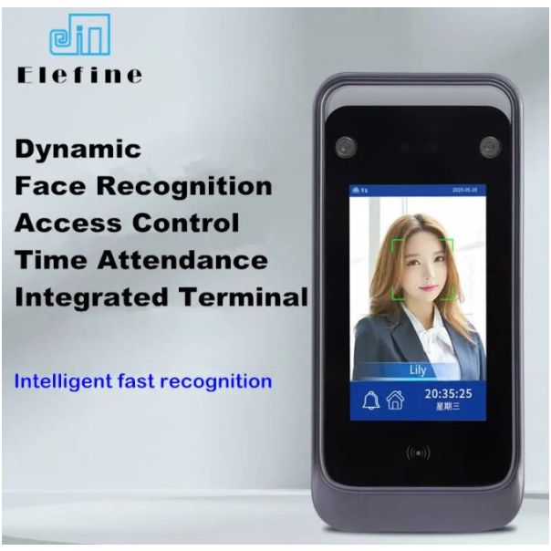 GEMBIRD Šifrator SMART-KPS-ATTENDANCE MACHINE-EF-S500 Dinamičko prepoznavanje lica - 44602