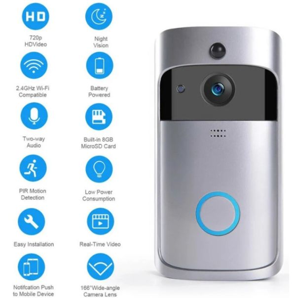 GEMBIRD Video interfon EF-V5, 1080p - 44593