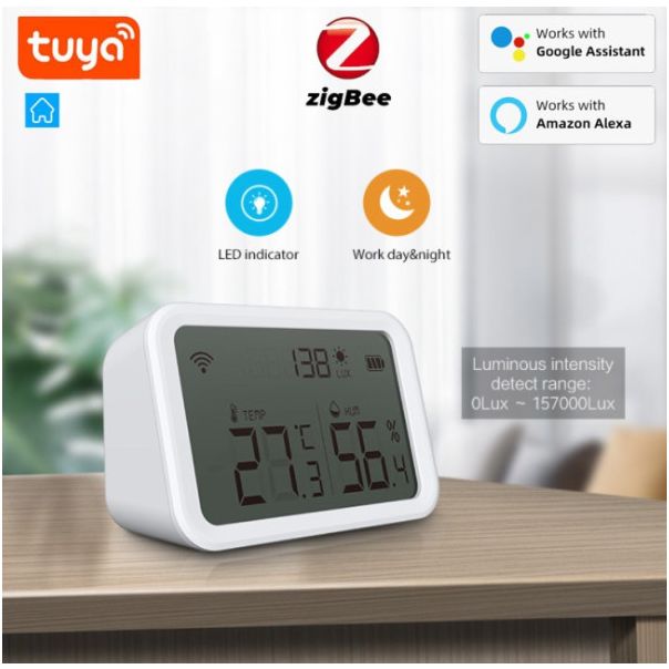 GEMBIRD Senzor temperature i vlažnosti ZIGBEE-SMART-TEMPERATURE-HS05 - 44591