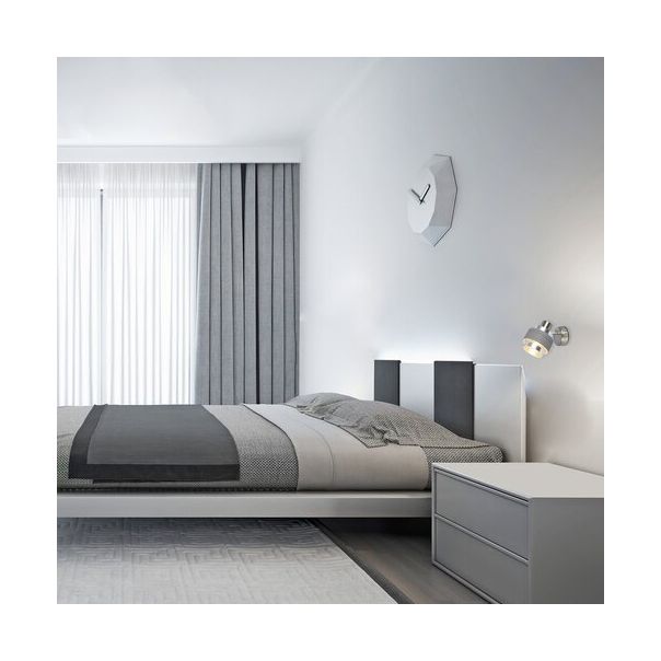 Rabalux Spot rasveta Basil E14 1X MAX 10W brušeni hrom (5379) - 5379