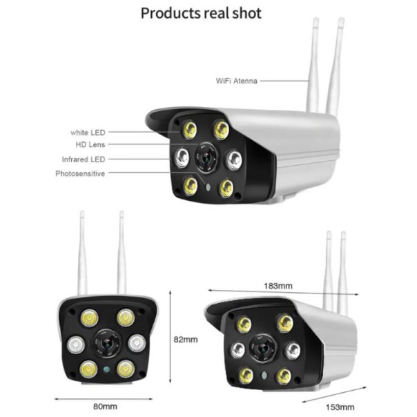 GEMBIRD Kamera CAM-IP3MP-B6 GMB iCSee, Two-way voice - 44548-1