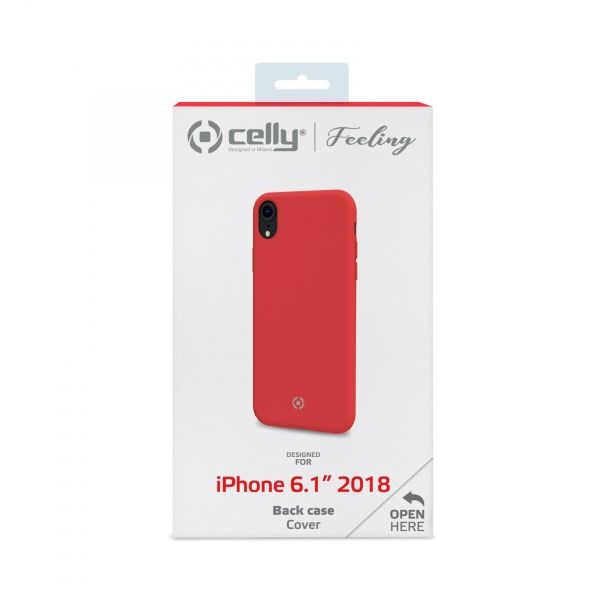 CELLY Futrola FEELING  za iPhone XR, crvena - FEELING998RD