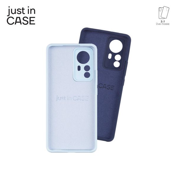 JUST IN CASE Maska 2u1 Extra case MIX PLUS za Xiaomi 12 Pro, plava - MIXPL316BL
