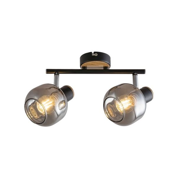 Rabalux Spot rasveta Salazar E14 2x MAX 40W hrast (5398) - 5398