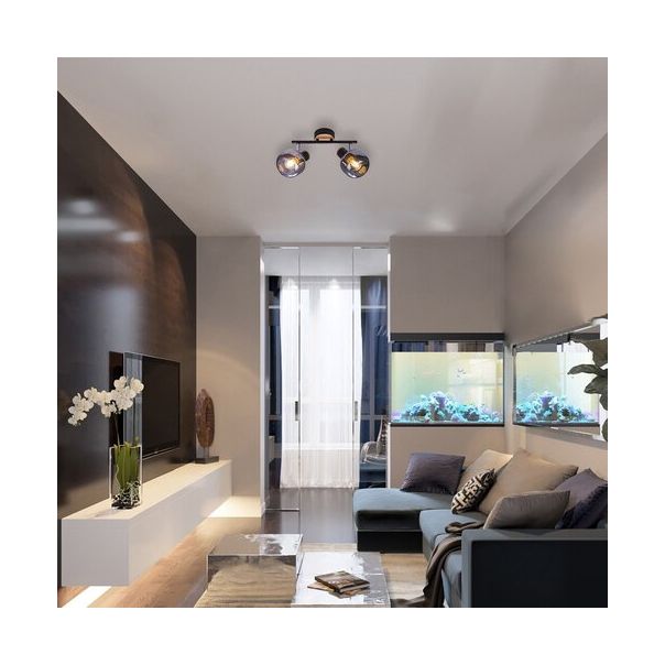 Rabalux Spot rasveta Salazar E14 2x MAX 40W hrast (5398) - 5398