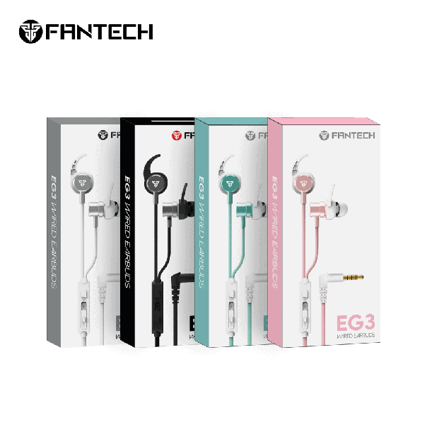 FANTECH Bubice sa mikrofonom EG3, siva - 201041