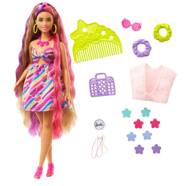 BARBIE Lutka Totally Hair HCM89 - 54035-1