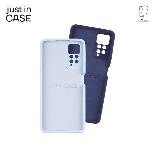 JUST IN CASE 2u1 Extra case MIX PLUS paket plavi za Redmi Note 11 pro - MIXPL311BL