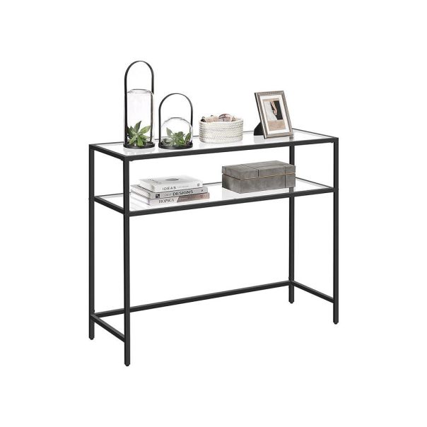 HANAH HOME Kozolni sto By-4, crna - EP3057800