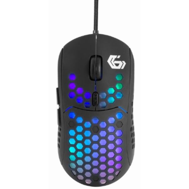GEMBIRD MUSG-RAGNAR-RX400 Gejmerski mis opticki RGB backlighted 800-7200Dpi 6-button 125mm - 44686-1