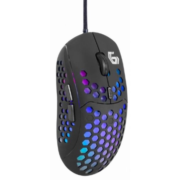 GEMBIRD MUSG-RAGNAR-RX400 Gejmerski mis opticki RGB backlighted 800-7200Dpi 6-button 125mm - 44686-1