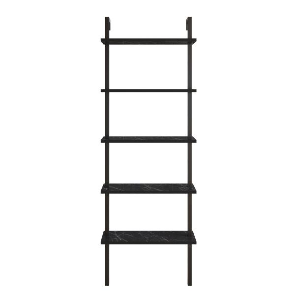 HANAH HOME Polica za knjige Piante, crna - 541HDL1308