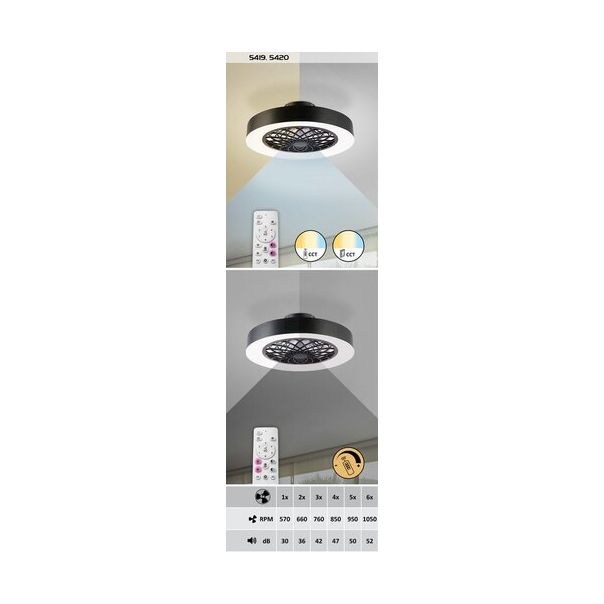 RABALUX Plafonjera Benicio LED 35W - 5420