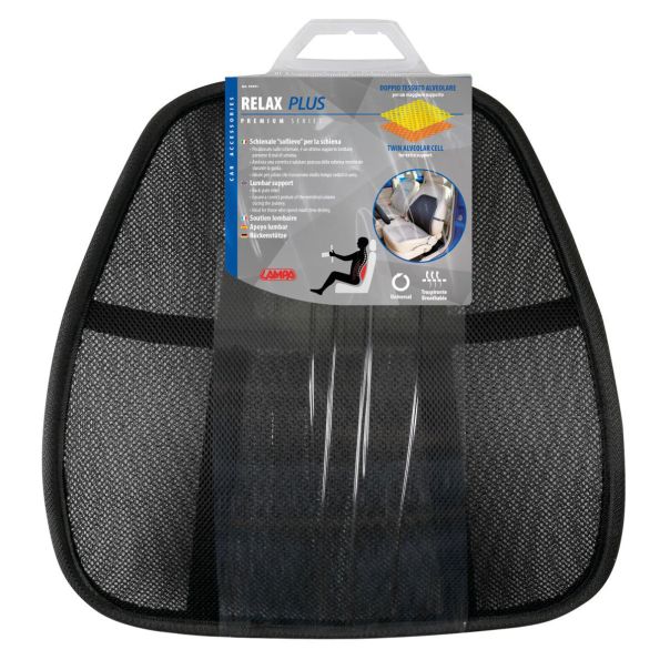 LAMPA ACCESSORIES Obloga sedišta sa podrškom za lumbalni deo 