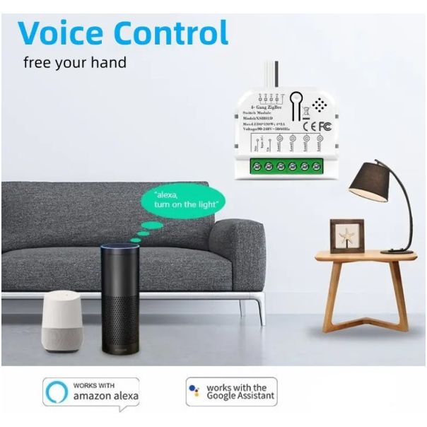 GEMBIRD Relejni modul, Self-locking daljinski upravljač Smart Switch DC 5V/7-32V AC - 43766