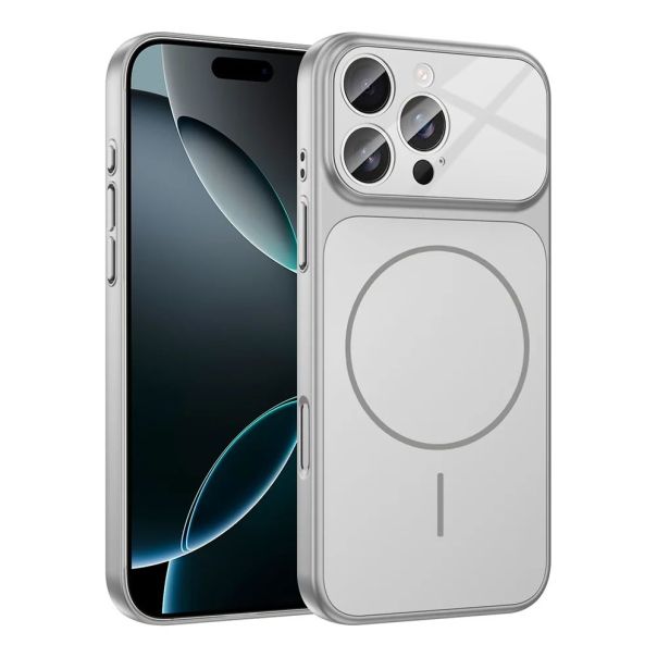 Maska za iPhone 16 Pro 6.3 srebrna Magsafe LookLike - 224575