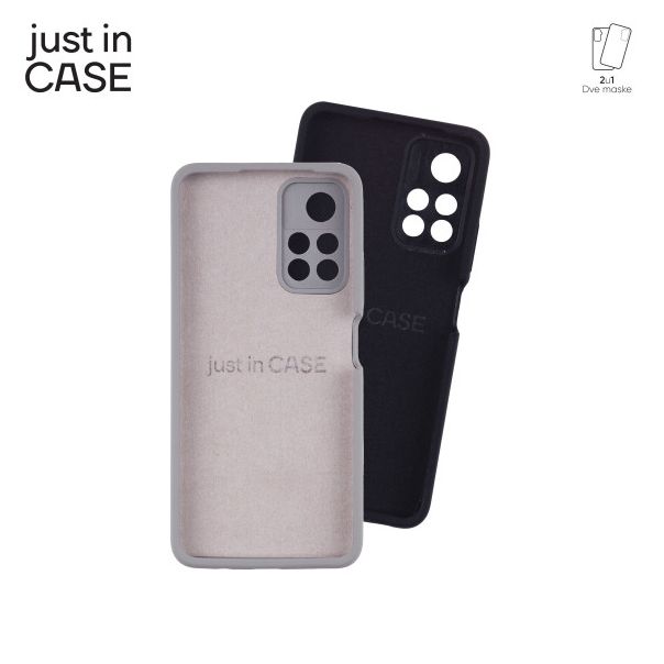 JUST IN CASE 2u1 Extra case MIX PLUS paket crni za Redmi Note 11s 5G - MIXPL315BK