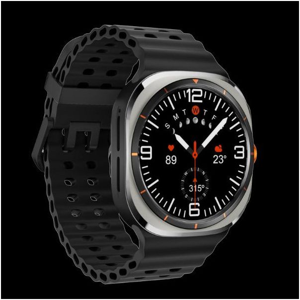 SMARTWATCH Muški ručni sat W7 black - MOMENT2227