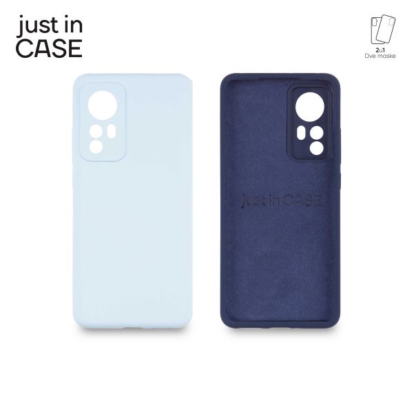 JUST IN CASE 2u1 Extra case MIX za Xiaomi 12, teget/ baby plava - MIXPL313BL