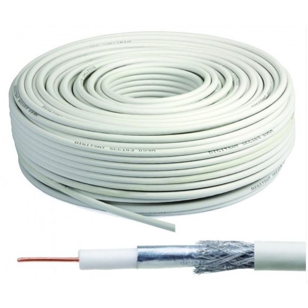 GEMBIRD Koaksialni kabl RG6 bez konektora KABL-COAX-RG6/100 white (X553), 100m - 44806