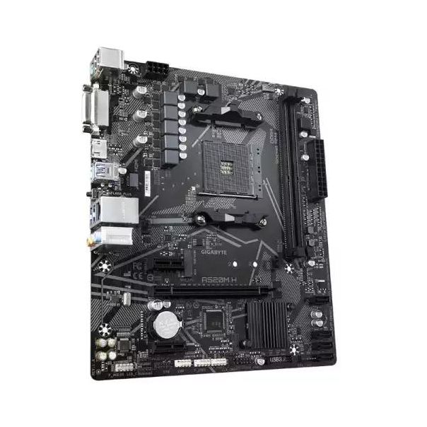 Matična ploča AM4 Gigabyte A520M H RGB  DVI/HDMI/M.2 - EP2920967