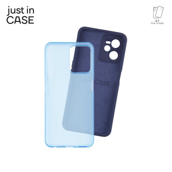 JUST IN CASE 2u1 Extra case MIX paket plavi za Realme C35 - MIX443BL