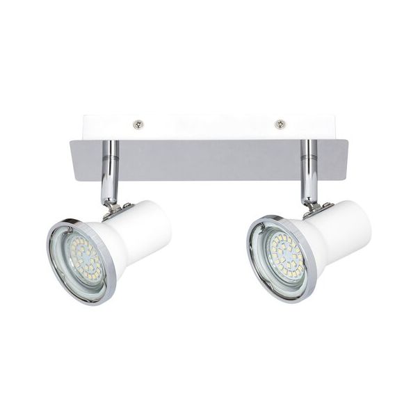 Rabalux Kupatilska rasveta Steve GU10 2x MAX 15W bela (5498) - 5498