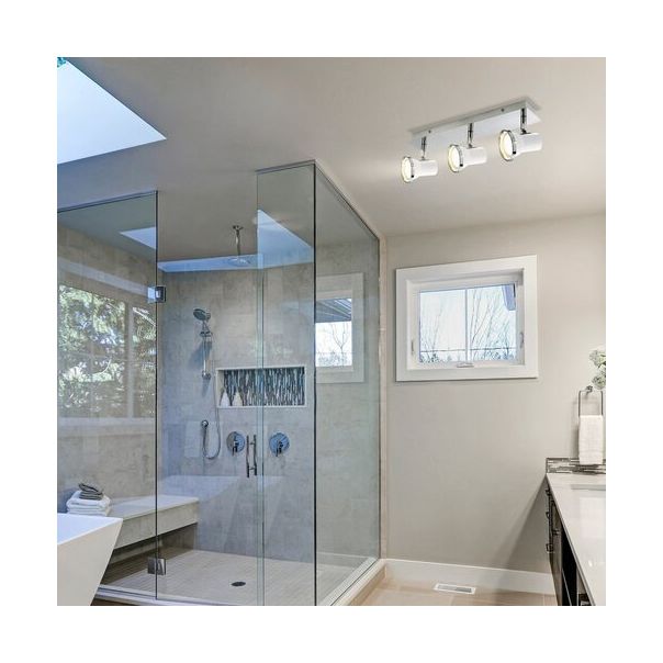 Rabalux Kupatilska rasveta Steve GU10 3x MAX 15W bela (5499) - 5499