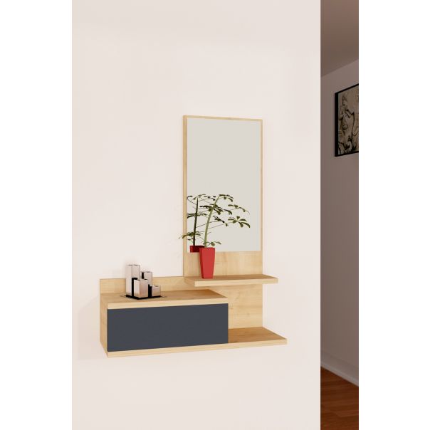 HANAH HOME Stalak sa ogledalom Rozella - 550ARN1302