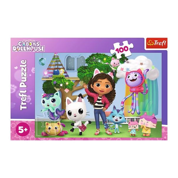 TREFL Puzzle Gabby Dollhouse - 100 delova - 103320-T16464