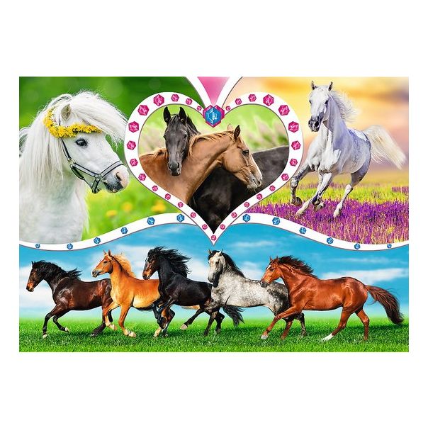 TREFL Puzzle Konji - 200 delova - 103501-T13248
