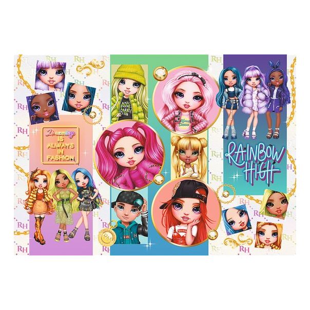 TREFL Puzzle Rainbow High - 200 delova - 103514-T13289