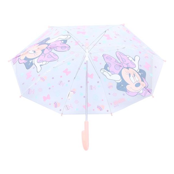 VADOBAG Kišobran za decu Minnie Mouse Rainy days, ljubičasta/roze - 75408
