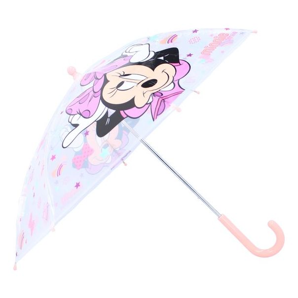 VADOBAG Kišobran za decu Minnie Mouse Rainy days, ljubičasta/roze - 75408