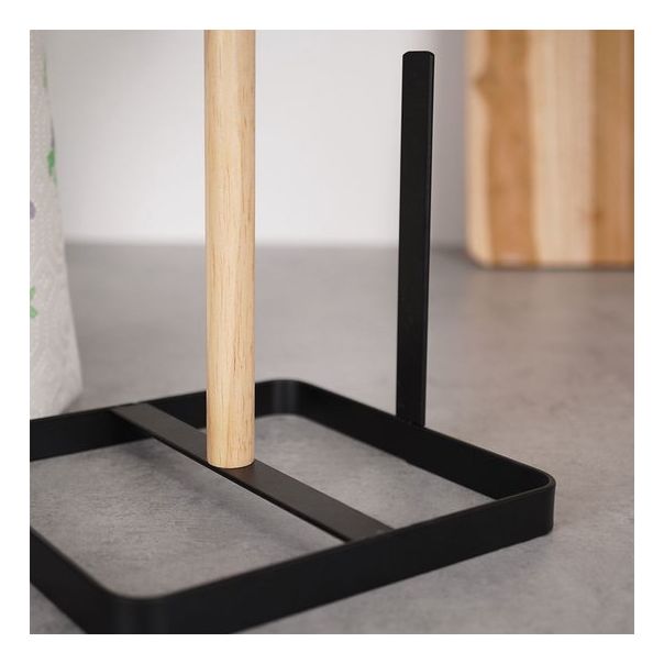 VILDE Stalak za ubrus 30cm, crna/natural - KUH000039A00000