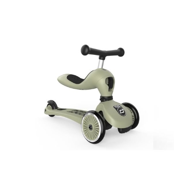 SCOOT AND RIDE Highwaykick 1 Olive - Trotinet za decu - 1-1-1