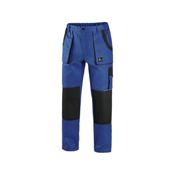 CANIS Radne pantalone do struka Luxy Josef, plava/crna - 55138