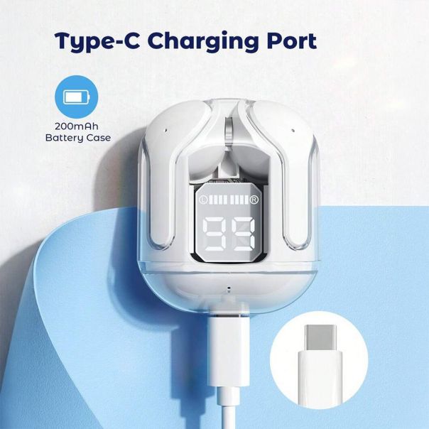 T-PHOX Bluetooth slusalice Airpods Ultrapods Max crne HQ - EP3195729