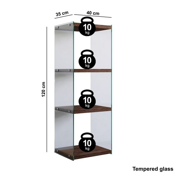 HANAH HOME Polica za knjige R301 - 552NOS1302