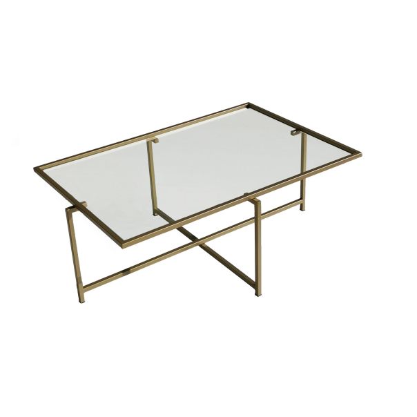 HANAH HOME Klub sto Sun S410, zlatna - 552NOS1431