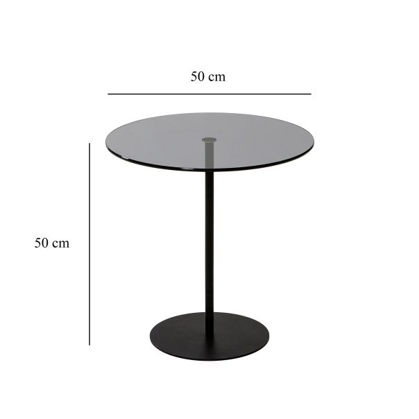 HANAH HOME Konzolni sto Chill-Out, crna - 552NOS1468