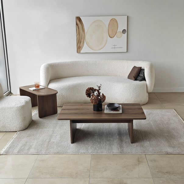 HANAH HOME Set klub stolova Paris 2/1, braon - EP3057821