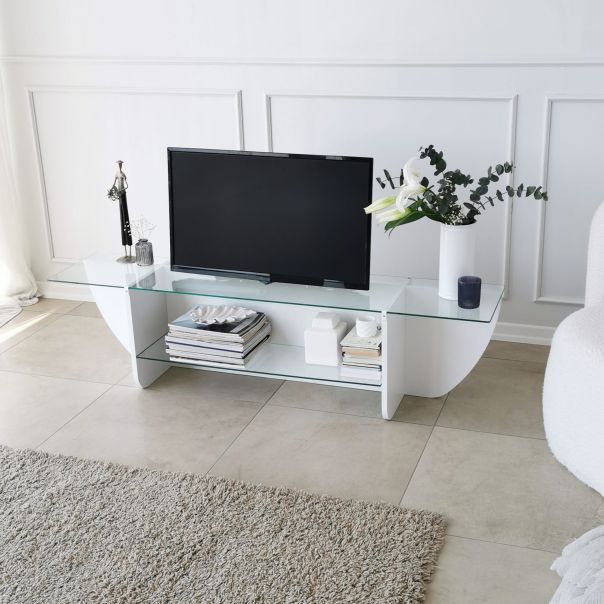 HANAH HOME TV komoda Lily, bela - 552NOS1603