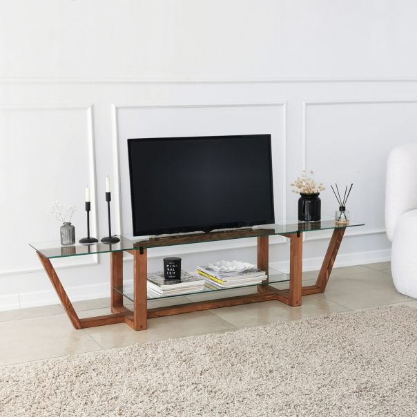 HANAH HOME TV komoda Amalfi, braon - 552NOS1605