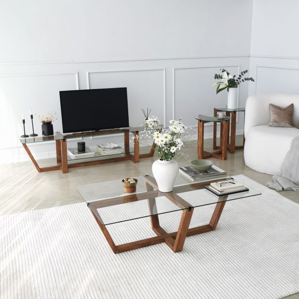 HANAH HOME TV komoda Amalfi, braon - 552NOS1605