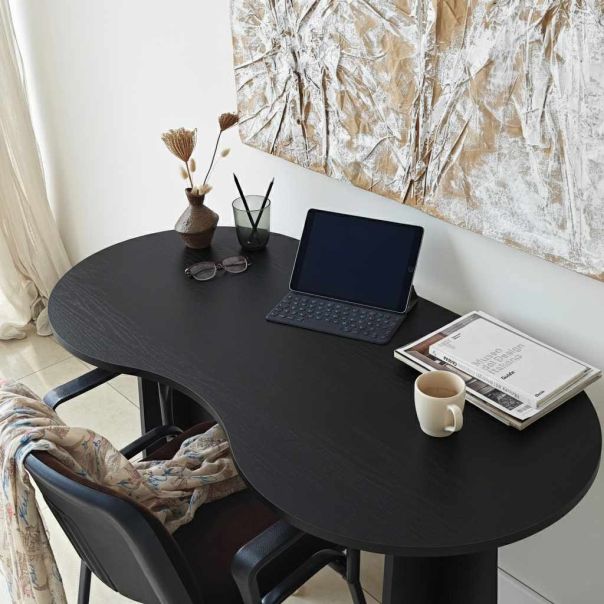 HANAH HOME Radni sto Infini, crna - EP3057827