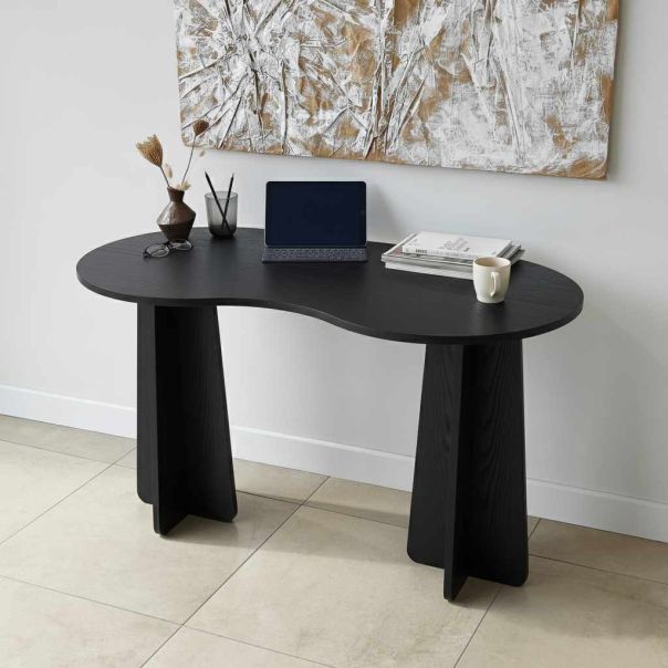 HANAH HOME Radni sto Infini, crna - EP3057827