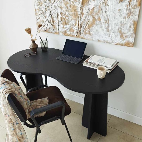 HANAH HOME Radni sto Infini, crna - EP3057827